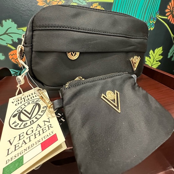 Valentino Orlandi Nylon Waist / Fanny / Belt Bag with Wallet Pouch ✨NWT - Picture 4 of 9